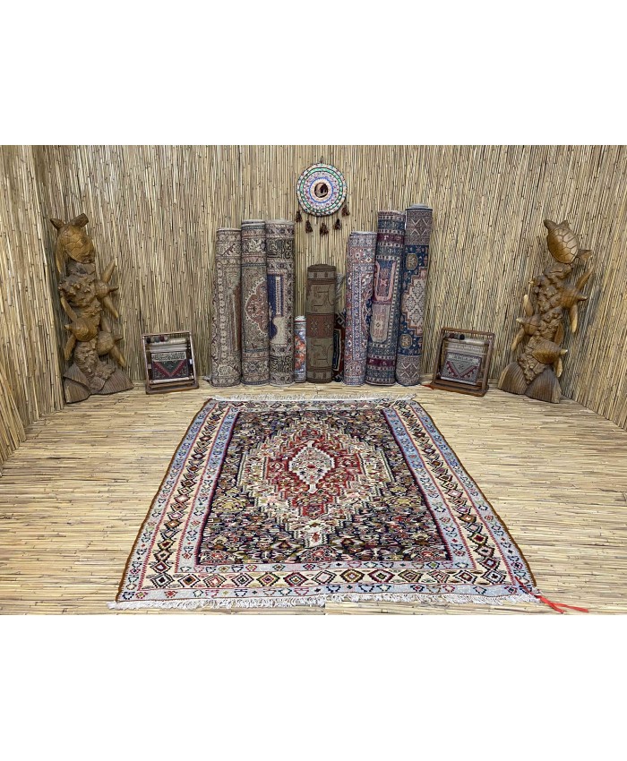 Handmade Hakkari Sine Original Wool On Cotton Kilim – FREE SHIPPING..!